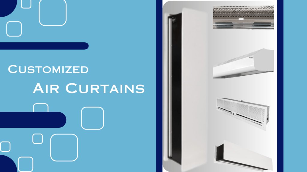 Different types of air curtains