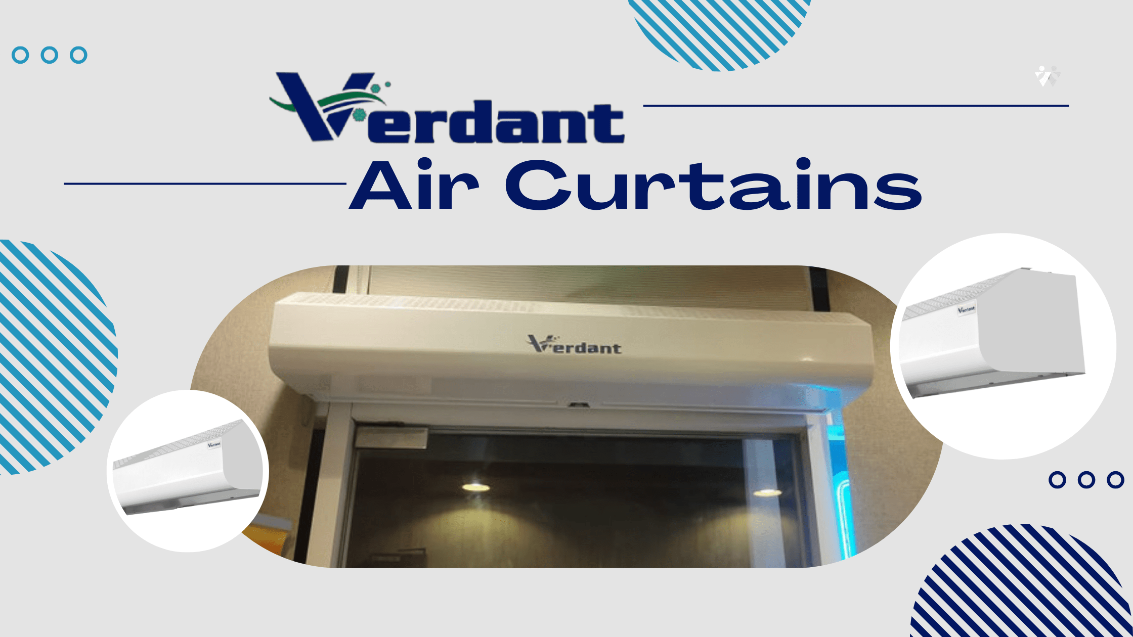 air curtains manufactured by verdant industries.